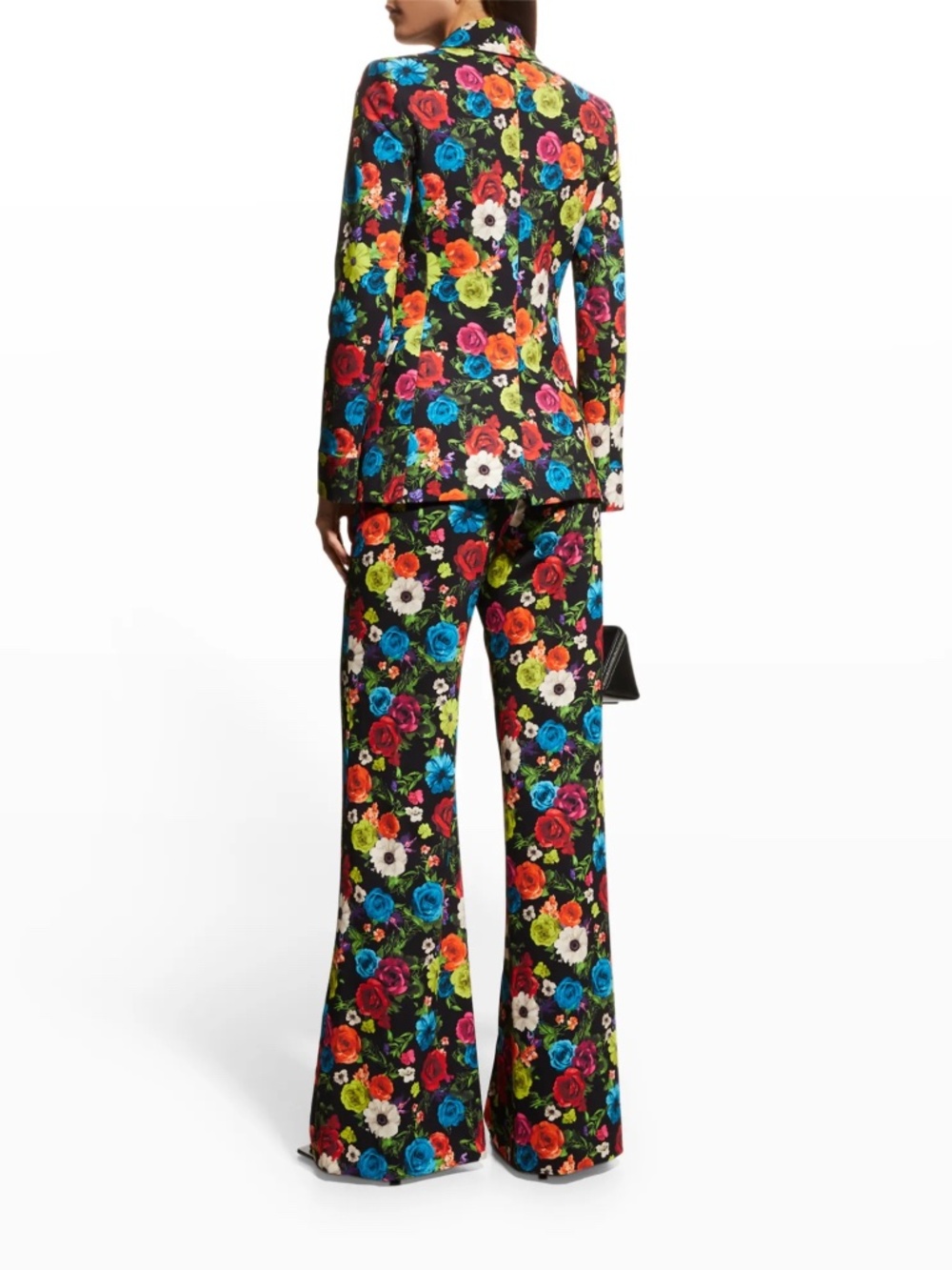 Alice + Olivia Macey Floral Blazer size 0 - Picture 3 of 12